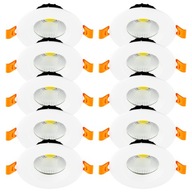 10 x LED COB DOWNLIGHT 230V 5W