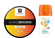 BYROKKO SHINE BROWN opaľovací krém + BIELENDA MIST SPF15