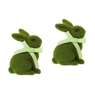 Flocked Bunny Flocked Bunny Figúrka 2 kusy