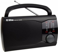 BATÉRIOVÉ A SIEŤOVÉ RÁDIO ELTRA EWA LW/FM ČIERNA