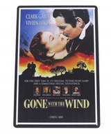 Gone Wind Retro Vintage dekoratívna plaketa