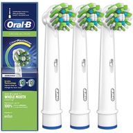 Kefkové hlavice Braun Oral-B Cross Action Clean Maxi 3ks