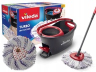 VILEDA Okrúhly odstreďovací mop SET 3v1 Mikrovlákno