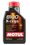 MOTUL 5W40 1L. SYNTETICKÝ MOTOROVÝ OLEJ 8100 X-CESS