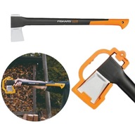 FISKARS Štiepacia sekera X21 L, veľká, pevná, odolná