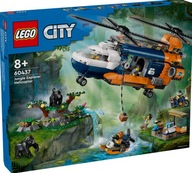 LEGO CITY Base Helikoptéra prieskumníka džungle 60437