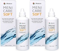 Menicon MENICARE SOFT roztoky na šošovky 2 x 360 ml + 2 nádoby