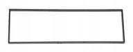 RÁM RÁDIA, VZDIALENOSŤ ISO 2mm 182x53mm ČIERNA