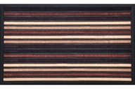 DOORMAT guma / zamat DIZAJN 45x75 cm PRUHY