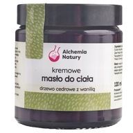 Krémové telové maslo CEDAR TREE S VANILKOU 120ml prírodná vanilka