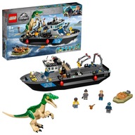 LEGO JURASSIC WORLD Baryonyx a Breakout Boat 76942