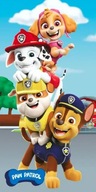 Plážová osuška 70x140 Paw Patrol psy páv bazén