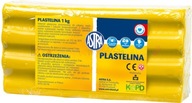 ASTRA plastelína 1 kg - žltá