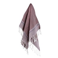 FOUTA osuška do sauny COTTON červená 65x45cm