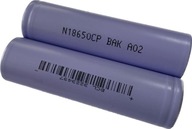 2x CELL N18650CP BAK 3350mAh 3,7V