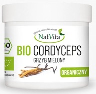 Natvita Bio Cordyceps prášok 100g