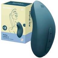 USB tlakový stimulátor Vulva Lover 2 s vibráciami Satisfyer