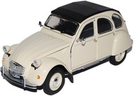 WELLY CITROEN 2CV BÉŽOVÁ 1:24 NOVÝ KOVOVÝ MODEL