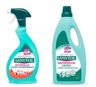 SANYTOL SET GRAPEFRUIT SPREJ 500ml + TEKUTÉ 1L