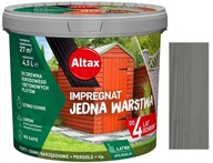 ALTAX ZÁHRADNÁ IMPREGNÁCIA DREVA ANTRACITOVÁ 4,5L