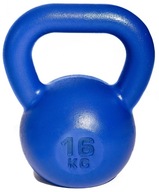 Kettlebell 16kg liatinový pevný eko poľský výrobok