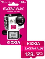 KIOXIA 128GB Exceria Plus UHS I U3 microSD karta