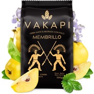 Yerba Mate Vakapi Membrillo Dule Jahody Muira Puama 0,5 kg 500 g