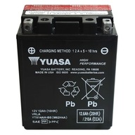 YUASA YTX14AH-BS 12V 12,6Ah 210A L+ ŠTARTOVANÁ!!!