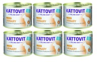 KATTOVIT MOČOVÉ KURČA 6 x 185g