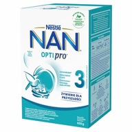 Receptúra ​​Nestle Nan Optipro 3 po 12 mesiacoch veku 650 g