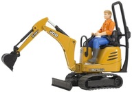 Mikrorýpadlo JCB 8010 CTS s figúrkou