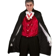 CAPEA s golierom prevlek VAMPIRE HALLOWEEN