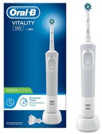 Elektrická zubná kefka Oral-B Vitality 100 Cross Action, biela