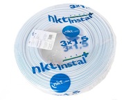 YDYp kábel 3x1,5 mm2 750V - 100mb, výrobca NKT