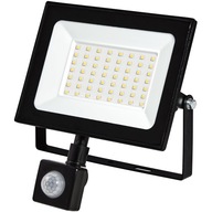 Halogénový LED reflektor 50W 4452lm Pohybový senzor