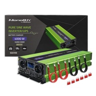 Menič napätia 2000/4000W12V 230V Pure Sine