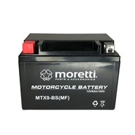 Batéria pre motocykle 8Ah MTX9-BS GEL MORETTI