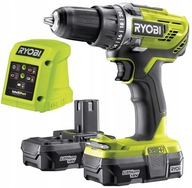 RYOBI R18DD3-213S VŔTAČKA / STROJÁK 18V ​​2x1,3Ah