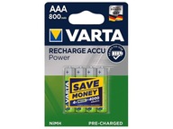 Batérie AAA 800 mAh VARTA (4 ks.)