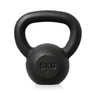 Liatinová činka Kettlebell na cvičenie, 6 kg