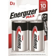 Energizer Max D LR20 1,5V batérie (2)