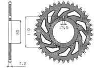 SUNSTAR zadné ozubené koleso 4350 42 HONDA CRF 1000 D/L