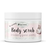 Nacomi Body Scrub Jahodový pudingový telový peeling 200g