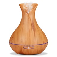 Zvlhčovač vzduchu s difúzorom Platinet light wood LED 7 farieb 400ml