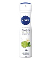 NIVEA DEO SPREJ 150ml Svieži CITRUS SPOĽAHLIVÁ ANTIPERSPIRANTOVÁ STAROSTLIVOSŤ, ETHYL ALC