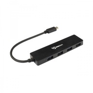 SBOX Hub H-404C USB-C>USB-3.0 4 porty