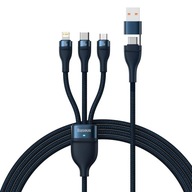 BASEUS KÁBEL LIGHTNING MICRO USB TYP-C 100W 1,2M