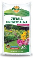 Univerzálna zemina na kvety a zeleninu 80L pH 5,5-6,85 Planta