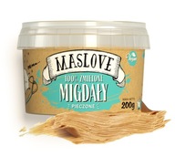 MANDĽOVÉ MASLO MASLOVE PASTE PEČENÉ MANDLE