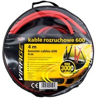 KÁBLE BOTAČKY 600A 4M + KUFRE - MOJE AUTO